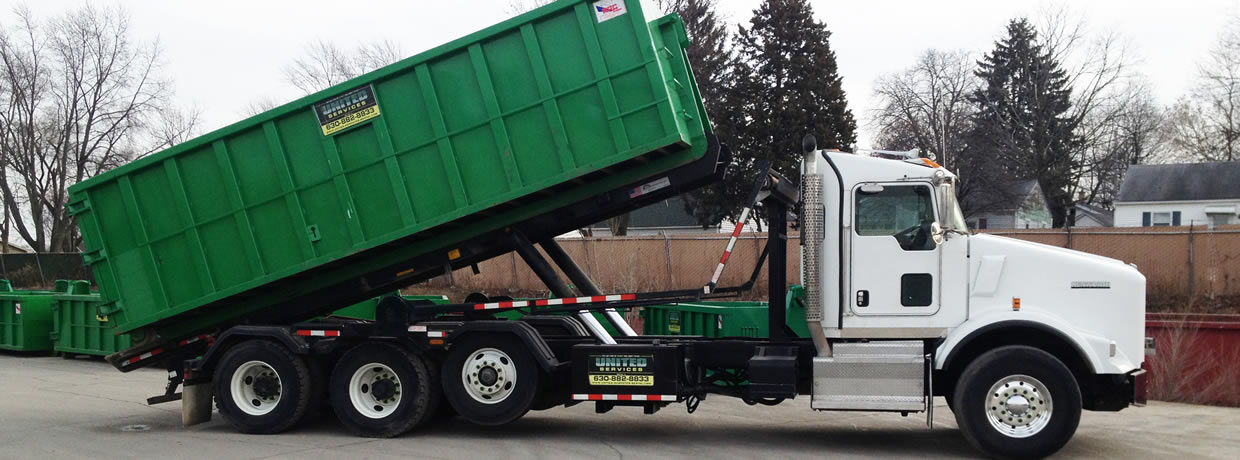 Dumpster Rental In Naperville Il From United Services